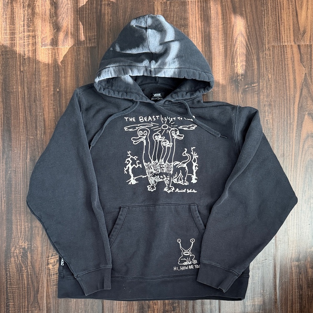 Vans Black Graphic Hoodie